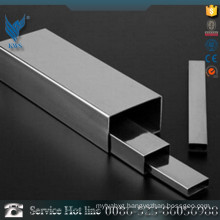25*25mm 304 Rectangular Stainless Steel Pipe for Interior decoration